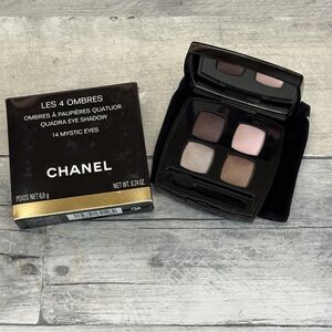 CHANEL Les 4 Ombres 14 Mystic Eyes Quad Eyeshadow Brown Beige Bronze Taupe